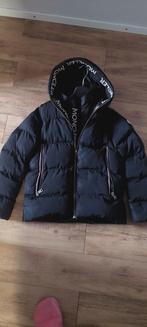 Moncler winterjas maat 164, Ophalen of Verzenden, Zo goed als nieuw, Overige maten, Zwart
