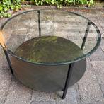 Salontafel met glas Ikea, Ophalen, 100 tot 150 cm, 50 tot 100 cm, Minder dan 50 cm