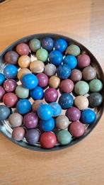 Oudhollandse klei knikkers - ca. 50 stuks, Ophalen of Verzenden, Gebruikt