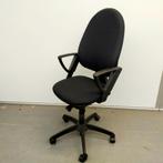 Gispen bureaustoel - nieuwe stof zwart kantoorstoel