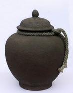 Urn steen handgemaakt circa 4 liter, Ophalen of Verzenden, Nieuw