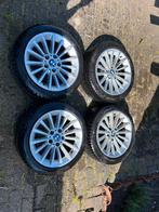 BMW 17 inch met winterbanden, Auto-onderdelen, Banden en Velgen, Gebruikt, Velg(en), 17 inch, Personenwagen
