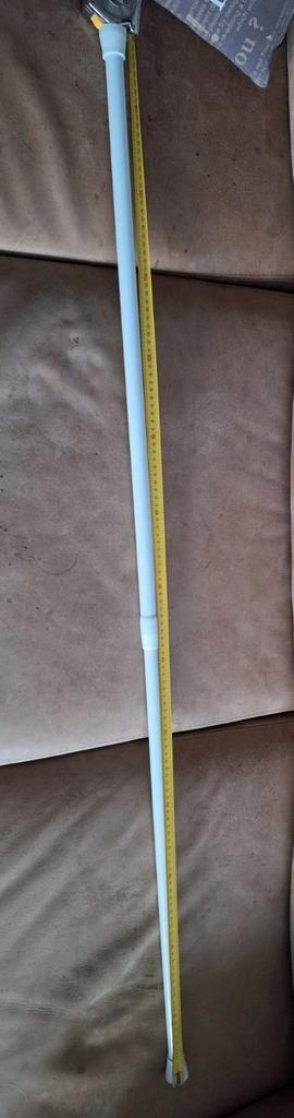 Douchegordijnstang klemstang aluminium  80 -138 cm wti beschikbaar voor biedingen