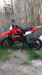 Pitbike 50cc 2t trekstart lucht gekoeld, Fietsen en Brommers, Minibikes, Midibikes en Pitbikes, Ophalen, Zo goed als nieuw, Pitbike
