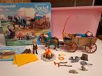 Playmobil Spirit riding free 9477 Lucky's vader en wagen, Kinderen en Baby's, Speelgoed | Playmobil, Ophalen of Verzenden, Zo goed als nieuw