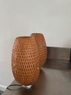 IKEA BÖJA Tafellamp - 2 stuks - Bamboe, Handgemaakt, Huis en Inrichting, Ophalen, Zo goed als nieuw, Hout, Minder dan 100 cm