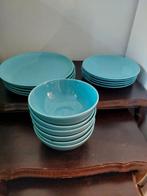 Ikea borden blauw, Huis en Inrichting, Keuken | Servies, Ophalen, Zo goed als nieuw, Bord(en), Overige stijlen