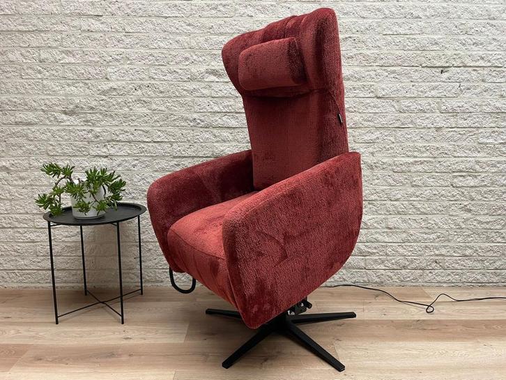 Prominent Sorisso M sta op stoel relax fauteuil draaibaar, Huis en Inrichting, Fauteuils, Zo goed als nieuw, Stof, 50 tot 75 cm