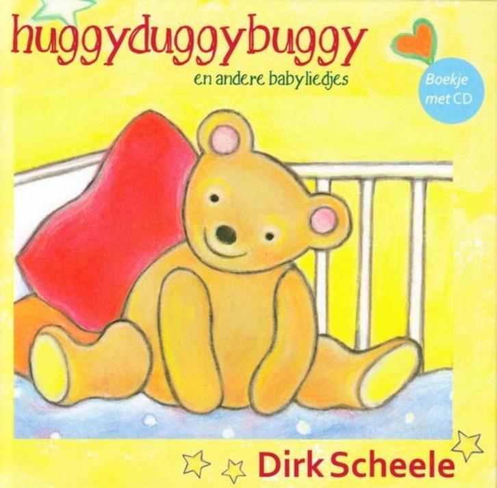 Dirk Scheele huggyduggybuggy Boekje met cd, Cd's en Dvd's, Cd's | Kinderen en Jeugd, Gebruikt, Ophalen of Verzenden