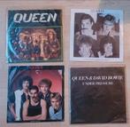 Queen - Lot van 4 Singles - Vinyl, Cd's en Dvd's, Vinyl Singles, Ophalen of Verzenden, Zo goed als nieuw, Pop, Single