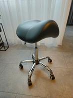 Zadelkrukje met wieltjes, Ophalen, In hoogte verstelbaar, Zo goed als nieuw, Staal