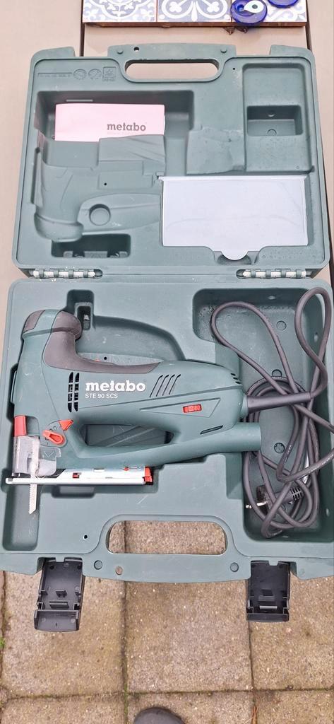 Metabo STE 90 SCS Decoupeerzaag in Koffer, Doe-het-zelf en Verbouw, Gereedschap | Boormachines, Gebruikt, Overige typen, 400 tot 600 watt