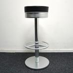 Indecasa Barkrukken | Zwart Leer | Zithoogte 83 cm | Krukken, -, -, Leer, Ophalen of Verzenden