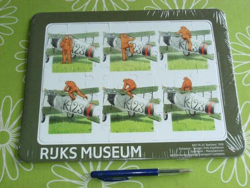 Nieuw: Puzzel Rijksmuseum Vliegtuig K-123 Frits Koolhoven, Verzamelen, Overige Verzamelen, Nieuw, Ophalen of Verzenden