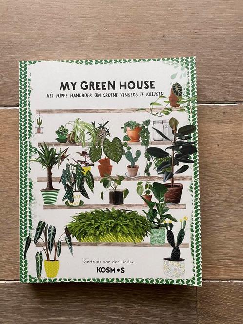 My green house - boek kamerplanten Gertrude van der Linden, Boeken, Wonen en Tuinieren, Nieuw, Kamerplanten, Ophalen