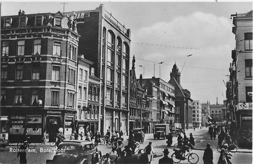 B111-Rotterdam,Botersloot,fotokaart, Verzamelen, Ansichtkaarten | Nederland, Ongelopen, Zuid-Holland, Verzenden