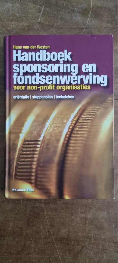 Handboek Sponsoring en Fondsenwerving, Ophalen of Verzenden