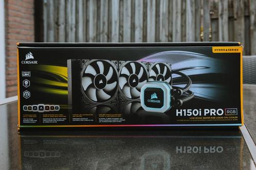 Te Koop : Corsair Hydro Series H150i pro RGB, Computers en Software, Computerkoelers, Gebruikt, Waterkoeling, Ophalen of Verzenden