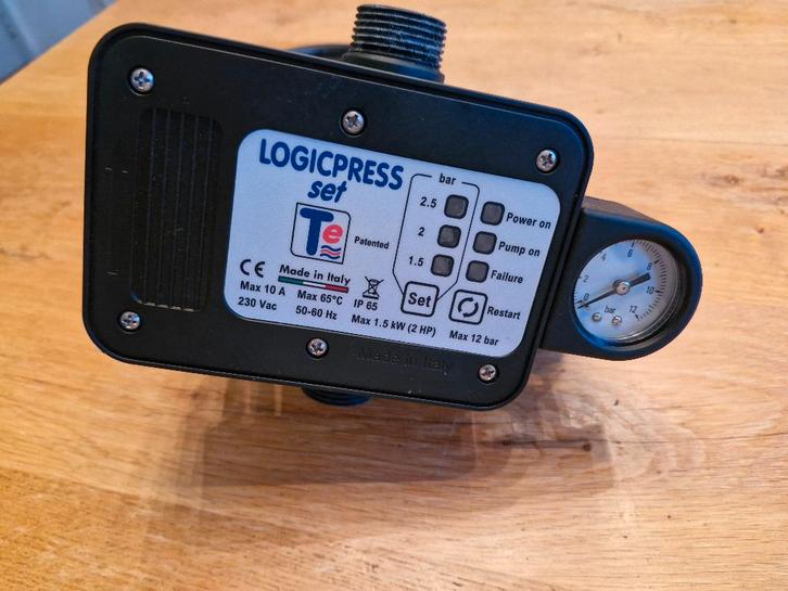 Pompschakelaar Logicpress Set M, Tuin en Terras, Waterpompen, Zo goed als nieuw, Elektrisch, Overige typen, Ophalen of Verzenden