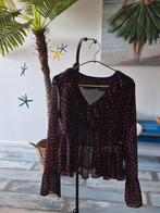 Zwarte blouse met rode stippen van Nikkie, Zwart, Ophalen of Verzenden, Zo goed als nieuw, Nikkie