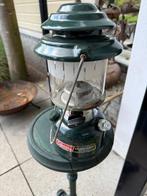 Coleman Benzinelamp - Vintage Twee Pit, Caravans en Kamperen, Kampeeraccessoires, Ophalen of Verzenden, Gebruikt