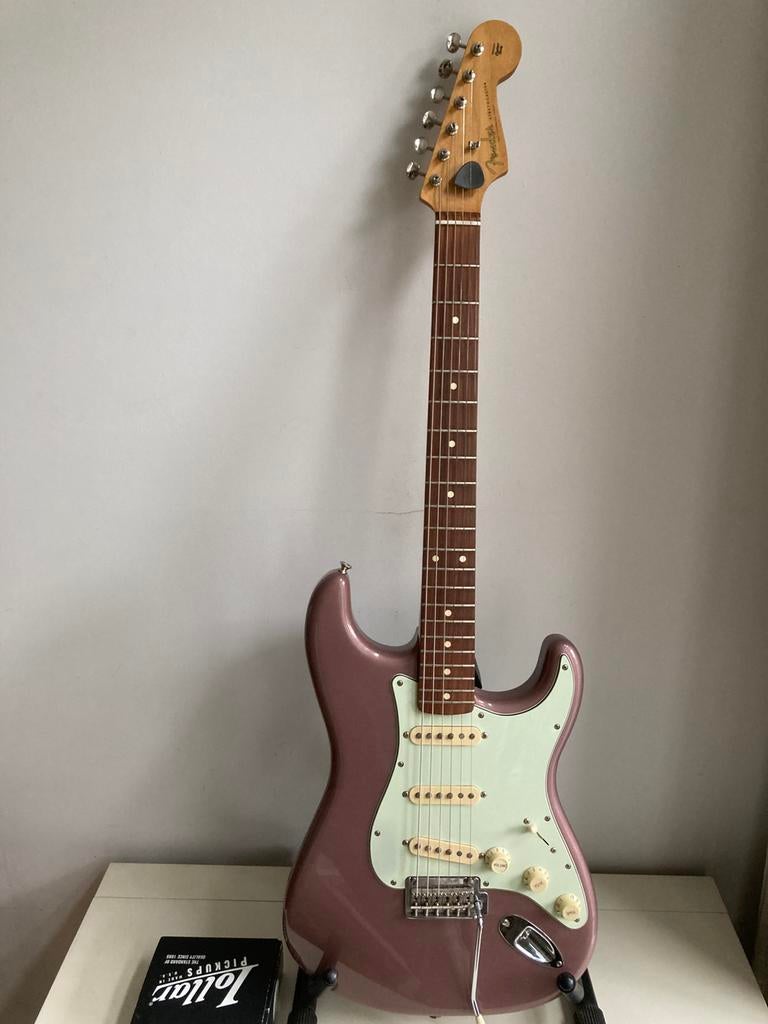 Fender vintera 60 met Lollar vintage upgrade, Muziek en Instrumenten, Ophalen of Verzenden, Zo goed als nieuw, Solid body, Fender