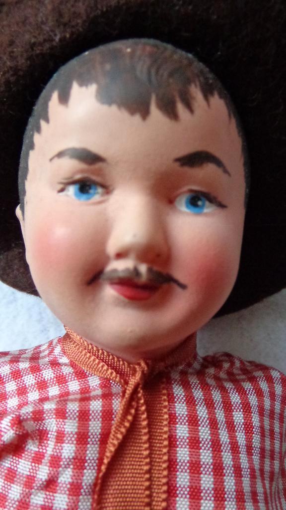 Antiek celluloid Frans popje gemerkt Petit Collin, Antiek en Kunst, Antiek | Speelgoed, Ophalen