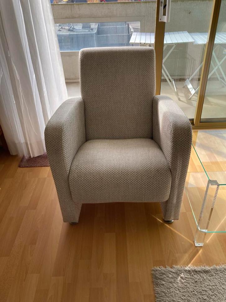 Mooie fauteuil te koop!, Huis en Inrichting, Fauteuils, Zo goed als nieuw, Stof, 75 tot 100 cm, Ophalen