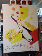 Schweppes Indian Tonic Groot Schilderij Op Canvasdoek, Ophalen