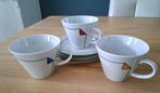 Vintage design kop en en schotels, set van 3, Ophalen of Verzenden, Zo goed als nieuw, Porselein, Kop en/of schotel