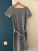 Jurk gestreept Fame maat L, Kleding | Dames, Jurken, Ophalen of Verzenden, Gedragen, Maat 42/44 (L), Onder de knie