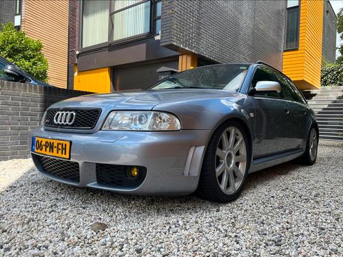 Audi RS4 2.7 B5 Avant 2001, Auto's, Audi, Particulier, RS4, Benzine, G, Stationwagon, Handgeschakeld, Geïmporteerd, Zilver of Grijs