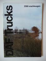 DAF 2300 Vrachtwagen Brochure 1980 Bakwagen, Ophalen of Verzenden, Zo goed als nieuw, Overige merken, DAF