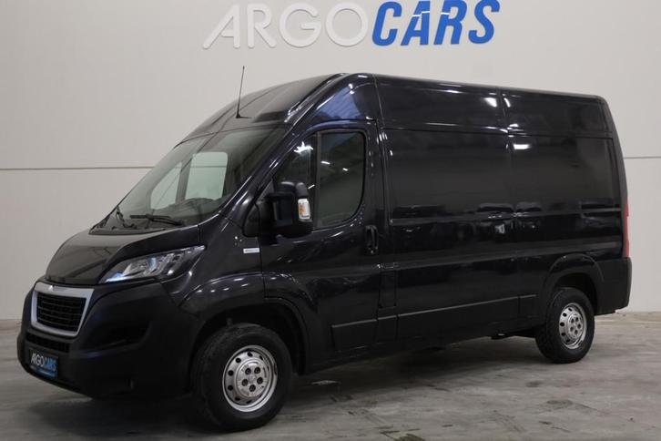 Peugeot Boxer 2.2 BlueHDi 140PK L3/H2 ZWART NAVI CAMERA PDC, Auto's, Bestelauto's, Bedrijf, Te koop, ABS, Achteruitrijcamera, Airbags