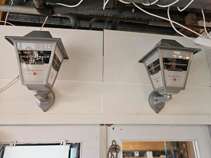 Keizerskroon Wandlampen - Set van 2, Huis en Inrichting, Lampen | Wandlampen, Metaal, Ophalen of Verzenden