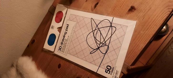 3D drawing pad, inclusief 3D bril., Kinderen en Baby's, Speelgoed | Educatief en Creatief, Nieuw, Ophalen of Verzenden