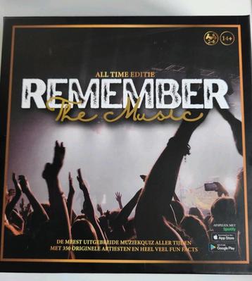 Remember the Music all time editie.NIEUW! beschikbaar voor biedingen