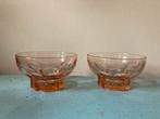 Rosaline Art Deco Frans kommetje, Gebruikt, Ophalen of Verzenden, Glas, Kom(men)
