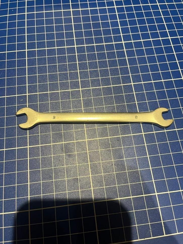 Slim-Line Steeksleutel 9/8 mm, Doe-het-zelf en Verbouw, Gereedschap | Handgereedschap, Nieuw, Ophalen of Verzenden