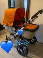 Bugaboo Cameleon reiswieg en zitgedeelte - Beige/Oranje, Kinderen en Baby's, Kinderwagens en Combinaties, Ophalen, Gebruikt, Bugaboo
