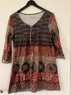 Ethnic Green Cotton Tuniek 38, Kleding | Dames, Ophalen of Verzenden, Zo goed als nieuw, Maat 38/40 (M), Groen
