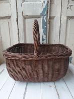 Oude oogstmand - plukmand rotan, Ophalen of Verzenden