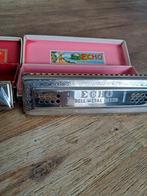 Mondharmonica - Vintage Echo & Hohner, Ophalen, Gebruikt, Overige typen, Met koffer of doosje