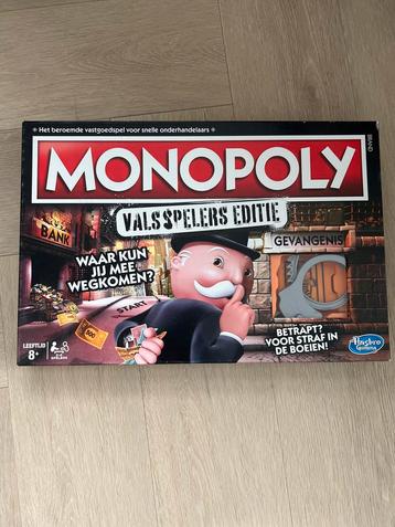 Monopoly Valsspelers Editie - Zo Goed Als Nieuw! beschikbaar voor biedingen