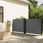 Windscherm uittrekbaar 140x600 cm antraciet, Ophalen of Verzenden, Nieuw