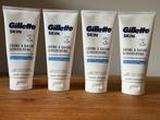 Gillette skin scheercreme met sheaboter en vitamine e, Ophalen of Verzenden, Nieuw, Gehele gezicht, Verzorging