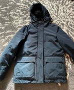 Winterjas merk Usha, donkerblauw maat M, als nieuw, Ophalen of Verzenden, Zo goed als nieuw, Maat 38/40 (M), Blauw