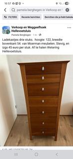 3 dezelfde ladenkasten kersenkleur, Ophalen, 50 tot 100 cm, Zo goed als nieuw, Minder dan 100 cm