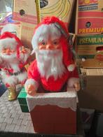 2 vintage kerstmannen, Diversen, Kerst, Ophalen of Verzenden, Gebruikt