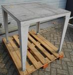 Gebruikte opspantafel, stalen frame, 90x89x 91cm, stelvoeten, Ophalen, Gebruikt, 70 tot 120 cm
